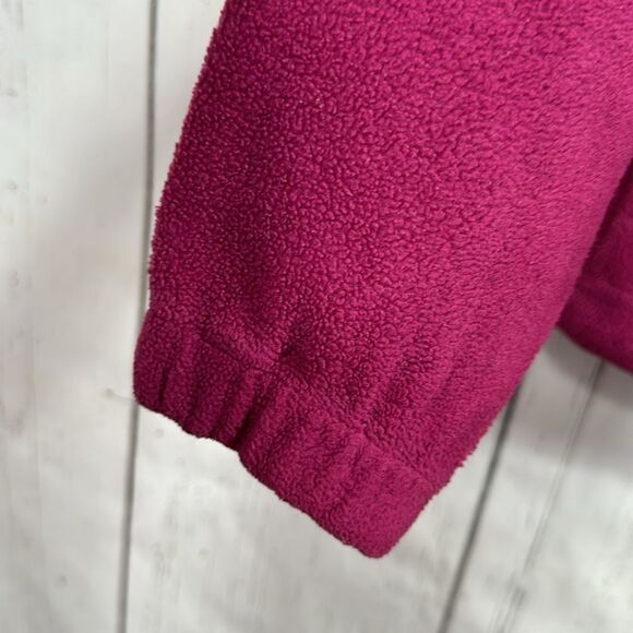 Columbia Pink Gray Fleece Full Zip Outdoor Trail Jacket Womens M Gorpcore Hiking - Picture 8 of 15